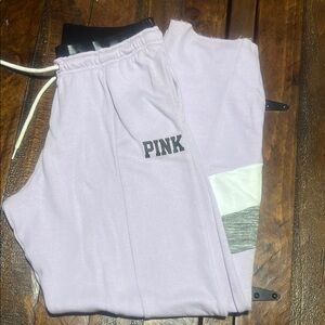 Lavender and Black Boyfriend Pant — PINK Tag